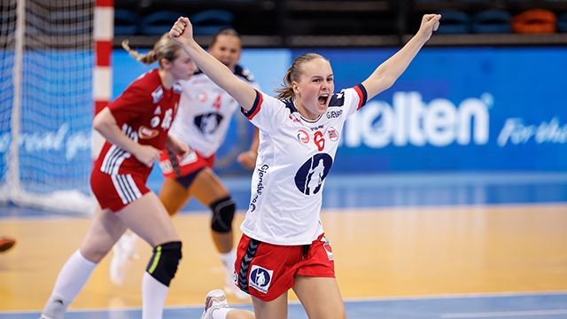 , Hungary vs Norway, Women's Youth (U18) World Championship, Chuzhou, China, 17. 8. 24, Mandatory Credit © Nebojsa Tejic / kolektiff