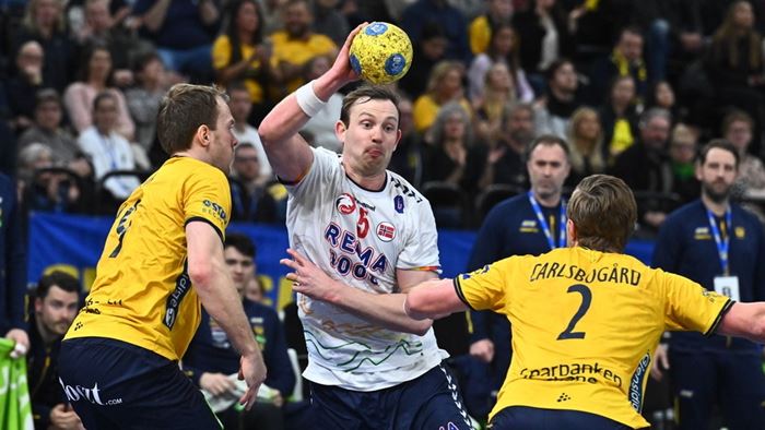 20250312 SWE NOR EHF EURO Cup Sander Sagosen foto ntb.jpg