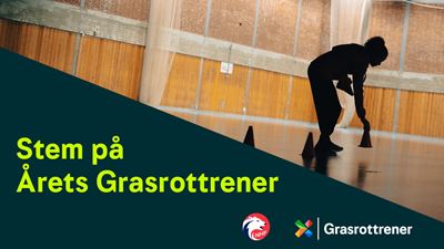 Stem på Årets Grasrottrener Håndball