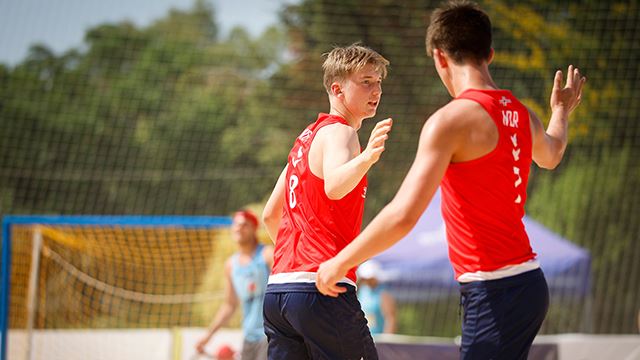 Norway vs Turkiye, EHF YAC 17 Beach Handball EURO 2023, Izmir, Turkiye, 29.06.2023, Mandatory Credit © Uros Hocevar / kolektiff