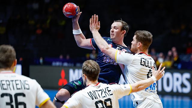 Germany vs Norway, IHF 2023 Men's World Championship - POLAND, SWEDEN, Stockholm, 29.01.2023, Mandatory Credit © Anze Malovrh  / kolektiff