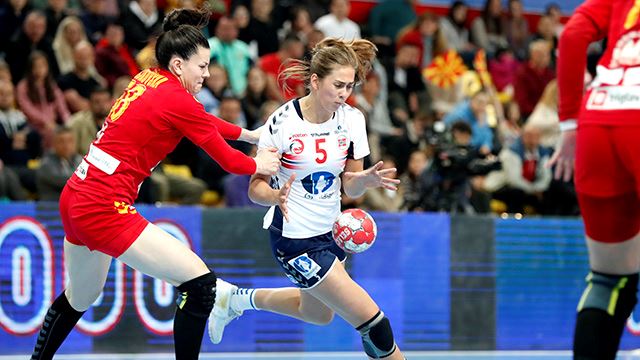 Helene Fauske og Håndballjentene i EHF EURO Cup