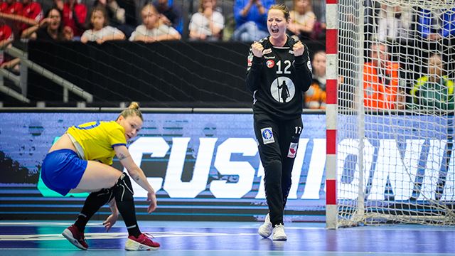 Stavanger 20221030. 
Norges målvakt Silje Solberg-Østhassel under landskampen mellom Norge og Brasil i DNB Arena, før håndball-EM i Slovenia i november.
Foto: Beate Oma Dahle / NTB