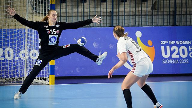 Norway vs Hungary handball match, IHF 2022 Women's Junior (U20) World Championship, Celje, Slovenia, 03.07.2022, Mandatory Credit © Jozo Cabraja / kolektiff