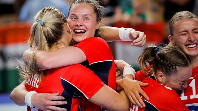 Norway vs Hungary handball match, IHF 2022 Women's Junior (U20) World Championship, Celje, Slovenia, 03.07.2022, Mandatory Credit © Jozo Cabraja / kolektiff