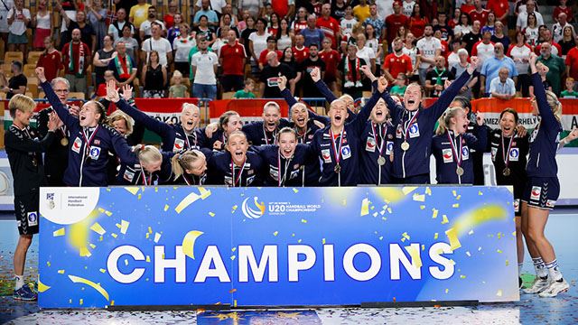 Ceremony, IHF 2022 Women's Junior (U20) World Championship, Celje, Slovenia, 03.07.2022, Mandatory Credit © Jozo Cabraja / kolektiff