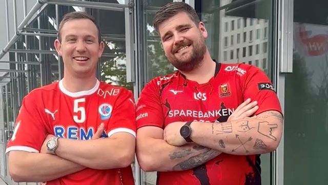 Sander Sagosen og Laurits Mo Rannekleiv