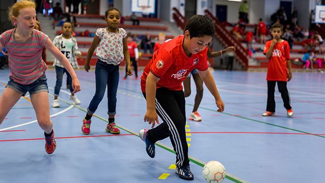 Fargerik Håndball på Kolstad i 2015