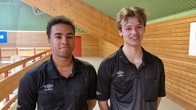 Adrian Baptiste Bache/Olav Bredesen Nilsen (Fjellhammer), dømte finalen i G15 mellom Nordstrand og Askim/Skiptvet. Dommerutvikler: Thomas Usler (Runar Skagseth var stedfortreder i finalen)